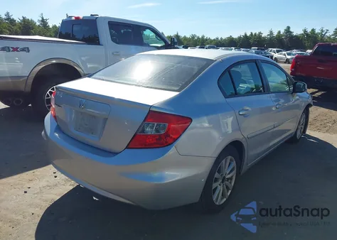 2012 Honda Civic Ex-L из США, поврежденный, VIN 19XFB2F92CE307767